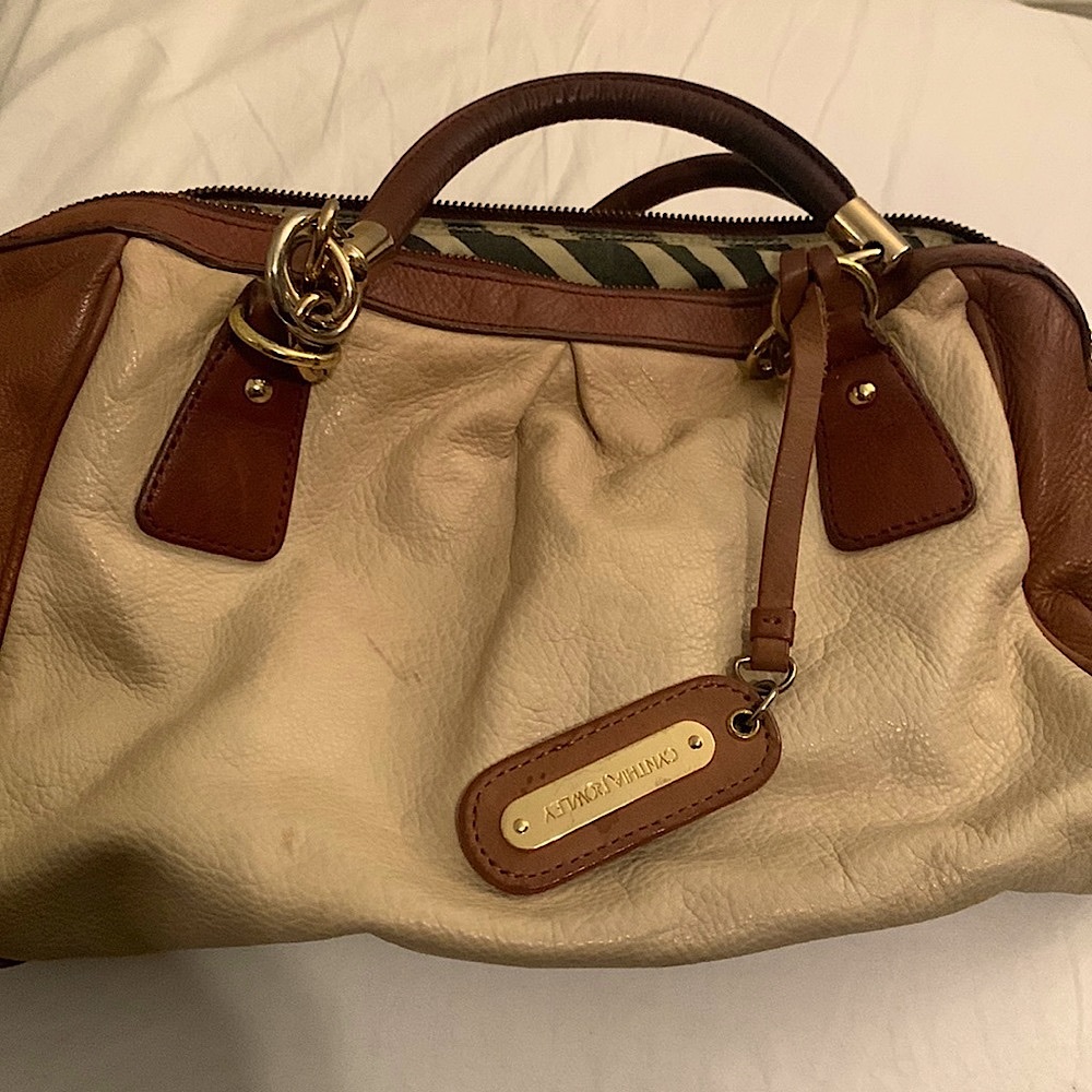 Beautiful Cynthia Rowley Leather Satchet (#16)